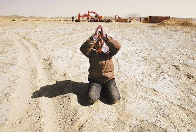 China pollution victim